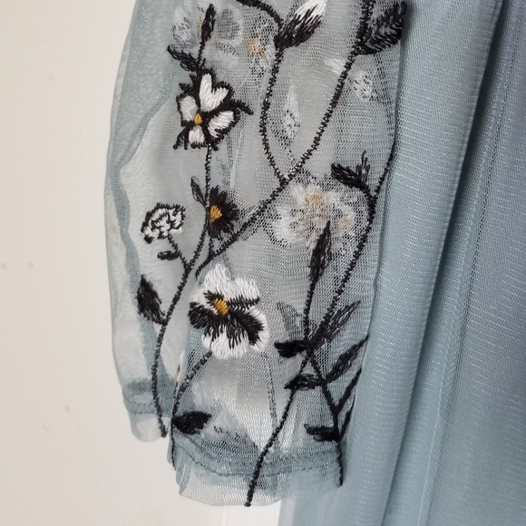 Xhilaration/Target Mint Embroidered Dress XXL NWOT - Picture 4 of 4